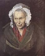 Theodore   Gericault The Madwoman (Manomania of Envy) (mk09) France oil painting artist